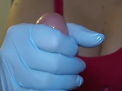 Bazooka reccomend fingering latex gloves
